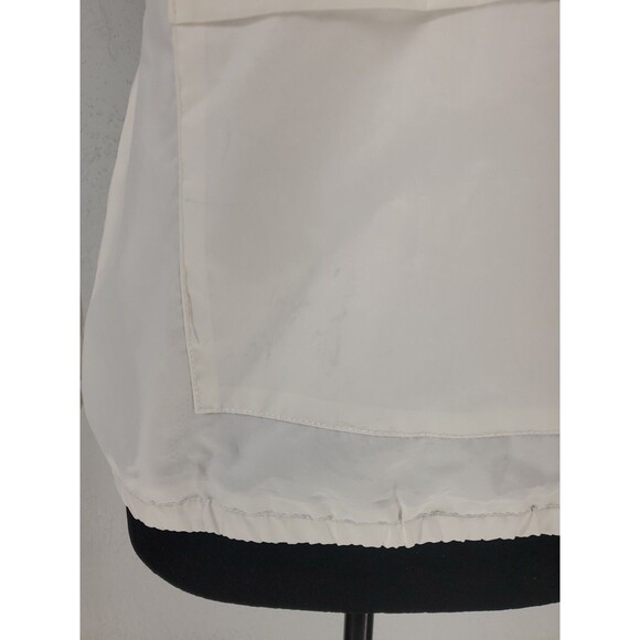 Clean Girl Soft Girl White Windbreaker Coat Jacket | Tommy Hilfiger Girls 12/14 - Picture 2 of 8